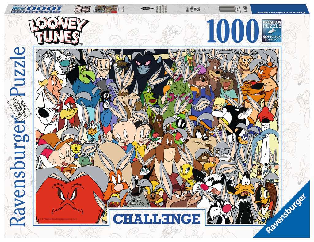 Ravensburger Looney Tunes Challenge 1000 Piece Puzzle image 0
